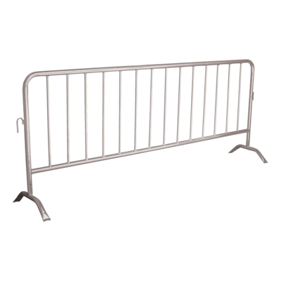 Portable Interlocking Barriers - Silver