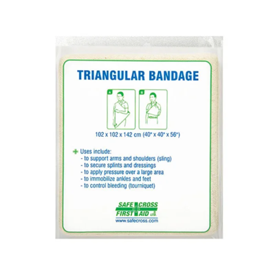 Triangular Bandage - Cotton - 40" x 40" x 56" - Non-Compressed