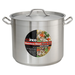 Winco SST-20 20 qt. Stock Pot and Lid