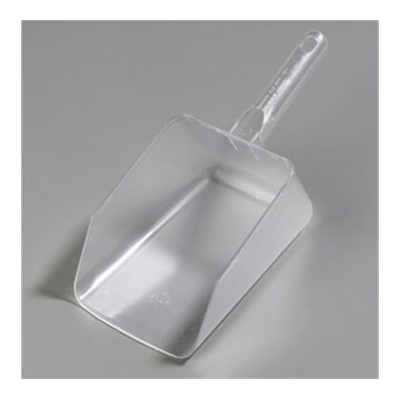Carlisle 436407 64 oz Frosted Polycarbonate Scoop