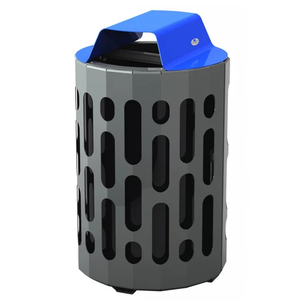 Stingray Waste Receptacle - 42 Gallon - Blue