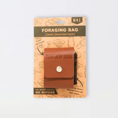 Waxed Canvas Foraging Bag