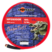5/16" x 100' Poly Hose w/o Fittings (Red), 1/4" NPT