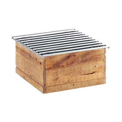 Cal-Mil 3440-99 10"W x 10"D x 5-1/2"H Madera Chafer Alternative