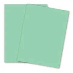 8.5 X 11 65# GREEN VELLUM FINISH EARTHCHOICE OPAQUE  82487  10 RMS/CS