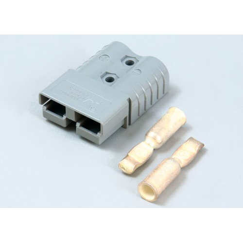 Connector, Battery, 4Ga, Gray