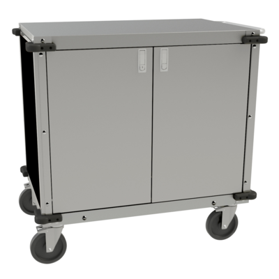 Cadco CC-LUC-L6 Locking Utility Cart Enclosed