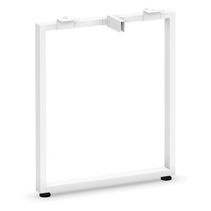 PLTLEG-LP-24 24" LOOP METAL LEG - White