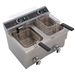 FSE DF-12L/2 Electric Countertop Deep Fryer with 25 Pounds Doubl
