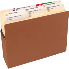 SMD73206 POCKET FOLDERS, REDROPE 10/BX