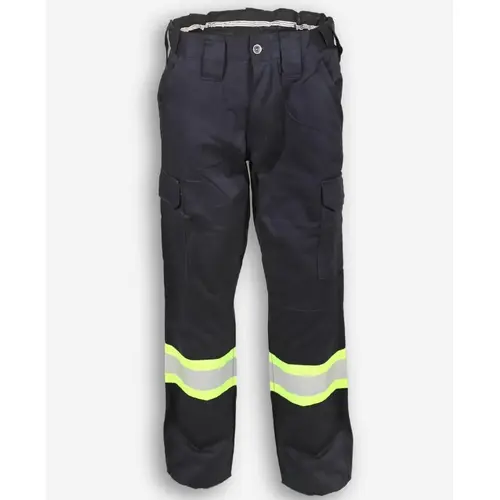 BIG K 908 - Men's Hi-Vis Navy Polyester/Cotton Cargo Pants - Navy