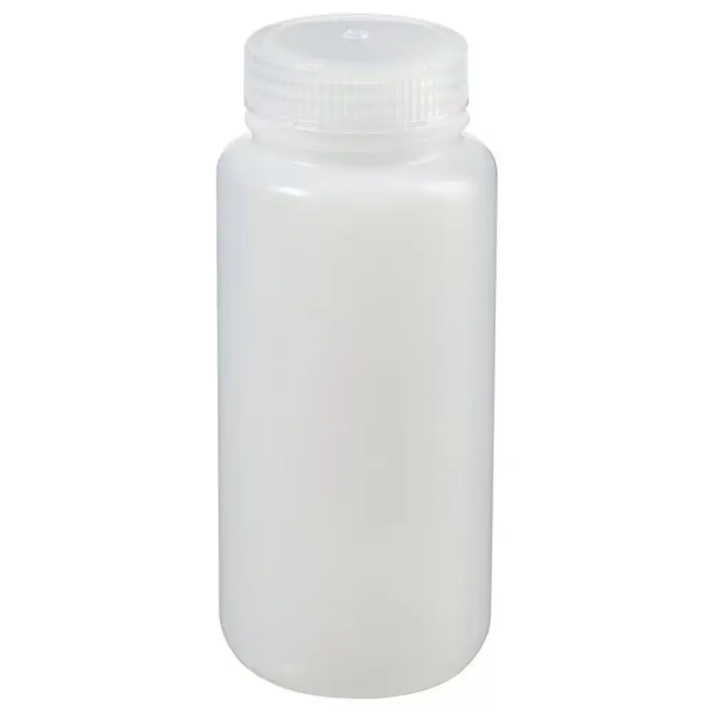 Nalgene Wide-Mouth HDPE Packaging Bottles with Closures