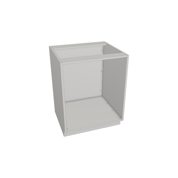 Fresno Pure White Box  Base Oven Cabinet Kit - 30"