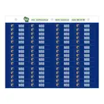 Gator Clip ID Adhesive Sticker Sheets