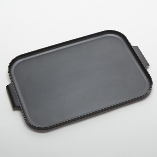 Black and White Melamine Serving Trays