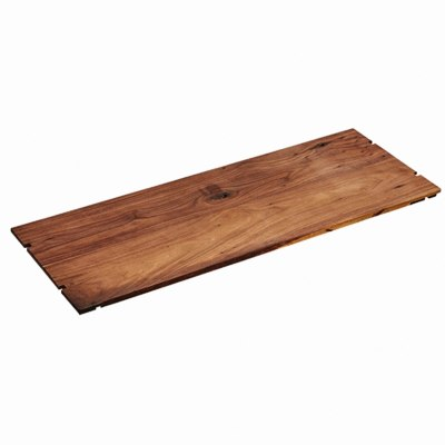 Cal-Mil 1435-1224-78 24"W x 12"D x 1/2"H Mid-Century Display Shelf