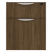 PL107 BOX/FILE HANGING PEDESTAL - Modern Walnut