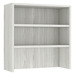 PL153 35" OPEN HUTCH- SILVER BIRCH