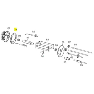 Veloci Heater Replacement Air Adjustment Disc - Fire 155