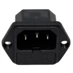 EUROSOCKET FUSED 10A 250 VAC