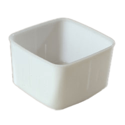 Carlisle White 2 qt Economical Space Saver