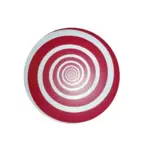 LARGE RED SPIRAL  SD035A