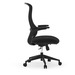 2118BLKBLK0307 VERDE HIGH BACK - Black