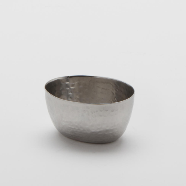 Oval Hammered Sauce Cups