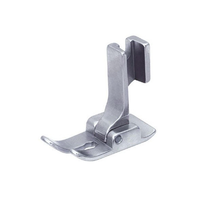 Extra-Wide Hinged Presser Foot, 1/2 Inch, for Industrial Single-Needle Lockstitch Machines
