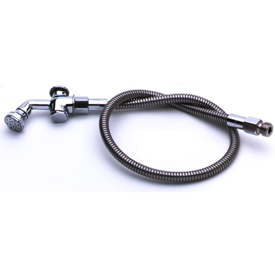 T&S Brass B-0101-60H Spray Valve Rosespray Head & 60" Flexible Stainless Steel Hose