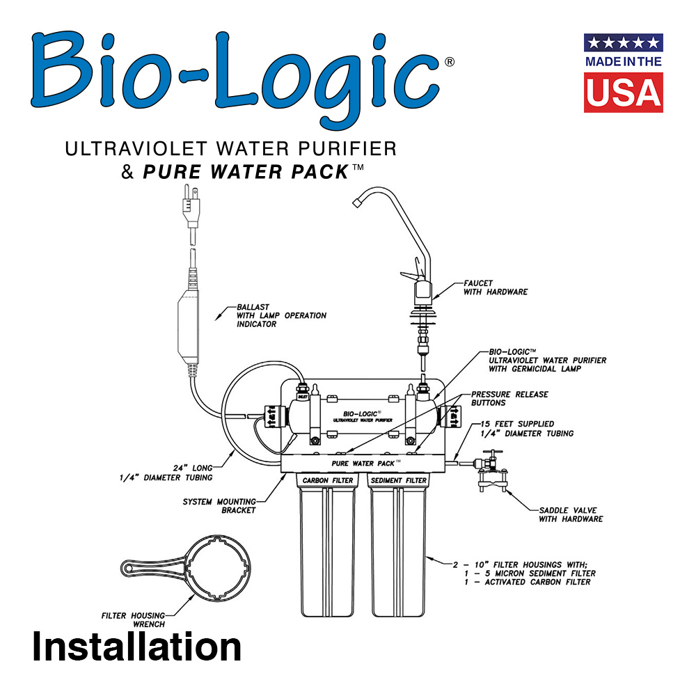 BioLogic Pure Water Pack BuyUltraviolet