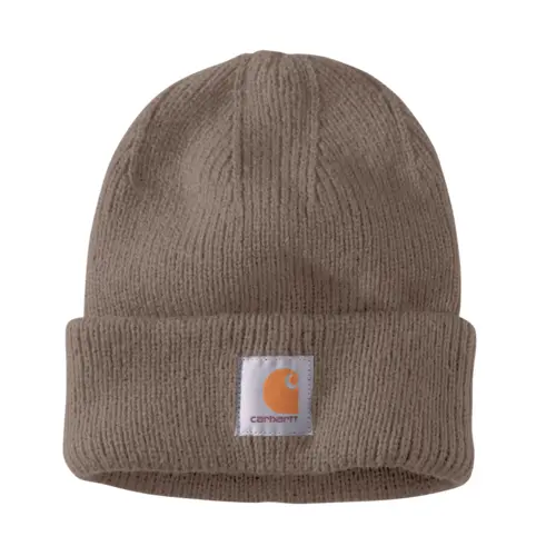 CARHARTT 105560 - Rib Knit Beanie - Stone Brown