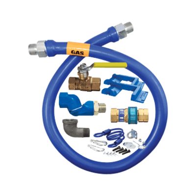 Dormont Manufacturing 16125KITS36PS Dormont Blue Hose Moveable Gas Connector Kit 1-1/4" Dia.