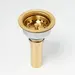 151A-BGPVD: Brushed Gold Stainless Steel Basket Strainer (PVD)