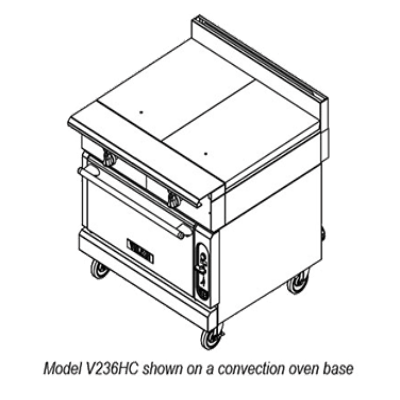 Vulcan V236HS V Series Heavy Duty Range Gas