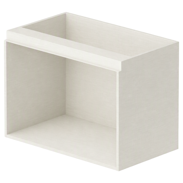 Capri Gola Vanity Sink Base Floating 24"x 21"x 25.5"
