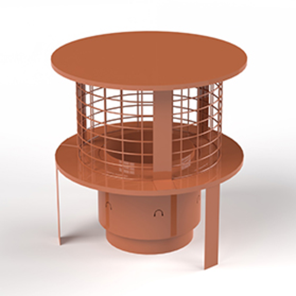 150mm ClayPot Hanger Terra Snap Fit - c/w Bird Guard