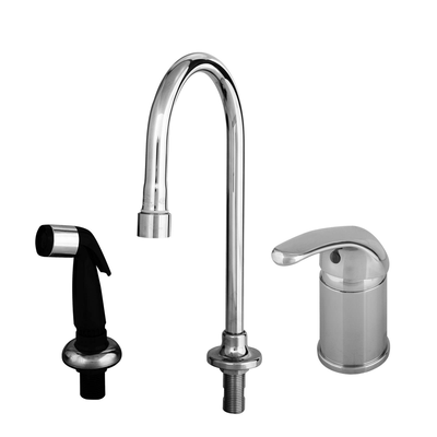T&S Brass B-2744 Single Lever Side Mount Control Sidespray