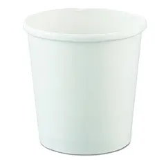 H4165-2050 16 OZ WHITE PAPER HOT FOOD CUP, 500/CS