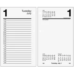 AAGE71750 AT-A-GLANCE DESK CALENDAR REFILL EA