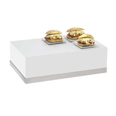 Cal-Mil 3025-55 12"W x 20"D x 6-1/2"H Luxe Display Riser