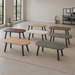 SIGAR7635N - 6ft. Arena Conference Table with Black Metal VA Leg
