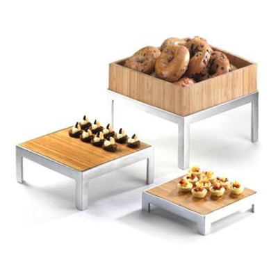 Cal-Mil 1477-12-60 12"W x 12"D x 3-1/4"H Display Tray/Riser