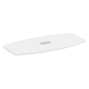 PL235T 36x71 BOAT SHAPE TOP- White