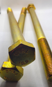 M24 - 3 X 355MM ISO 4014 PT HEX HEAD CAP SCREW 10.9 ZINC YELLOW