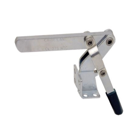 Carr Lane CL-375-HTC Toggle Clamp, Extra-Wide Solid Arm -Steel (375lbs)