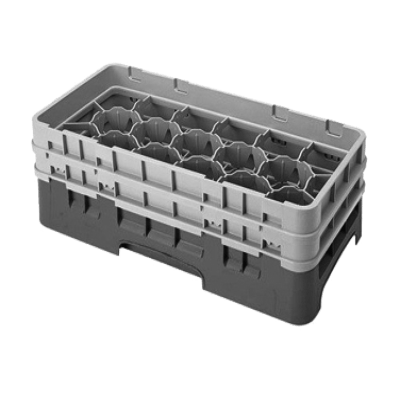 Cambro 17HS434186 Camrack Glass Rack with 2 Extenders