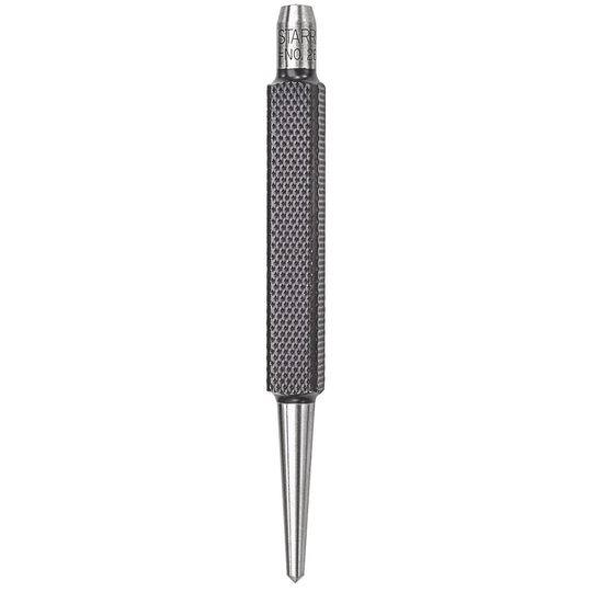STARRETT 264D Center Punch, Square Shank, 4" L