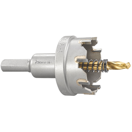 STARRETT SM40 1-9/16'' (40mm) Carbide Tipped Sheet Metal Hole Saw