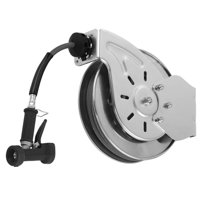 T&S Brass B-7132-02 Hose Reel System Open